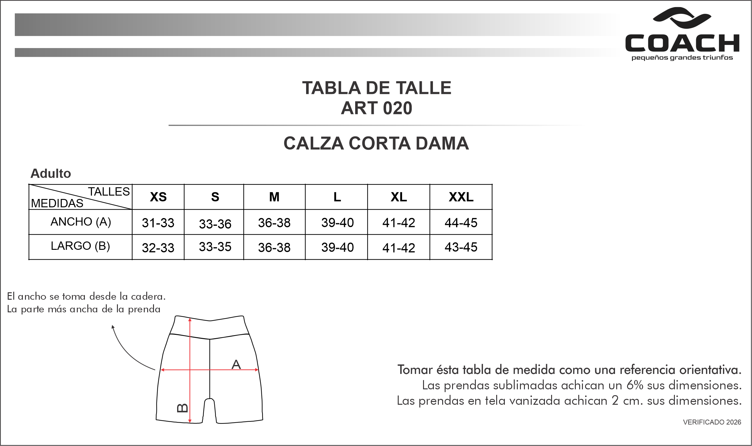 Calza Corta Dama - Imagen 3