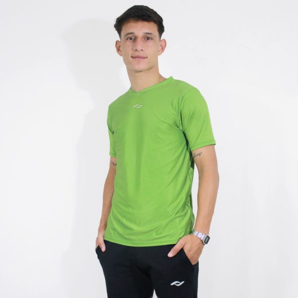 Remeras Lisas Escote V Hombre