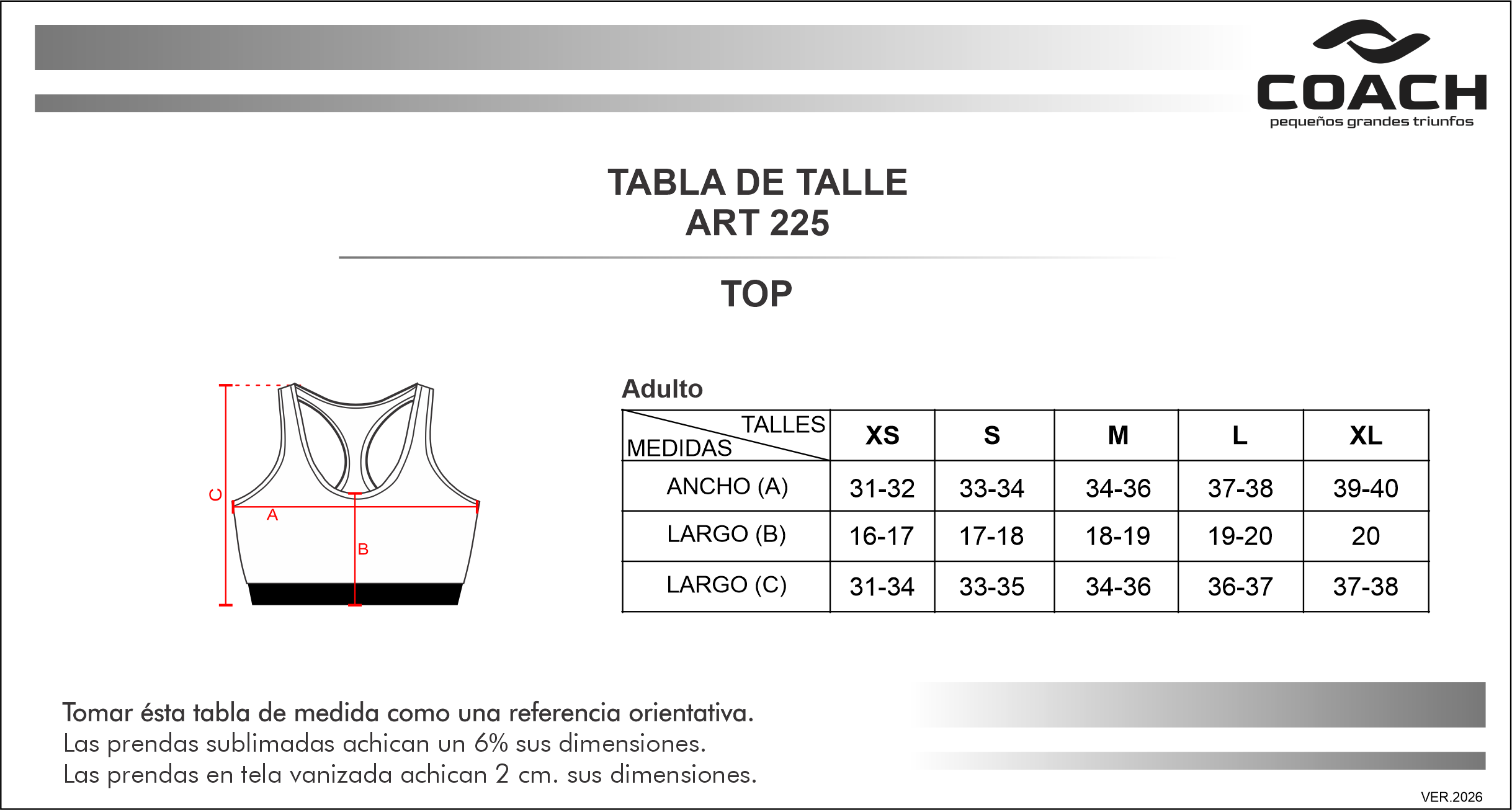 Top Deportivo con Elástico - Imagen 3